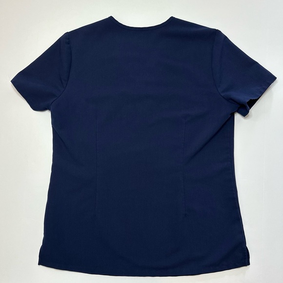 Figs Catarina 1 Pocket Scrub Top Navy PO #3211 Size S - Picture 2 of 16